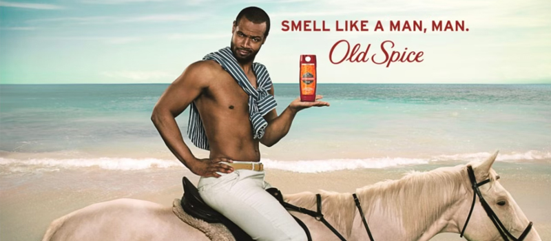 old spice ad smell like a man